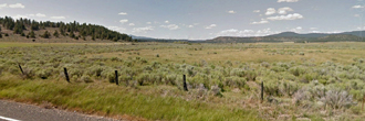Well over an acre just north of the Oregon/ California border