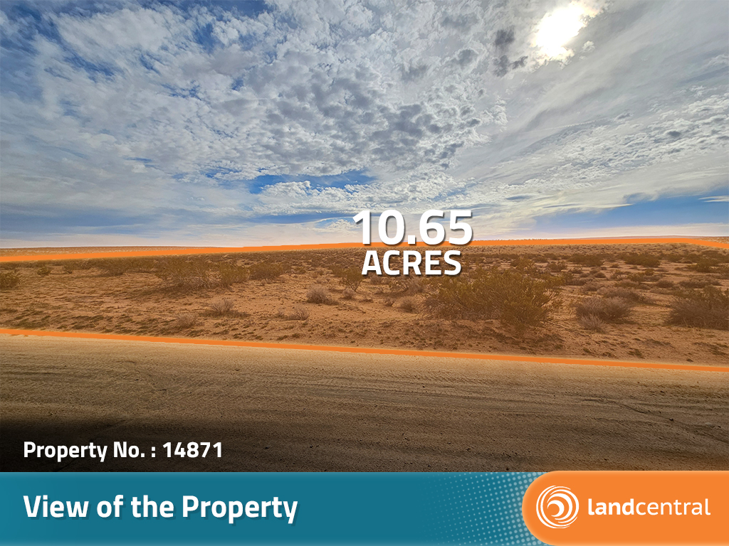 Almost 11 acres in the quiet desert part of Los Angeles county12