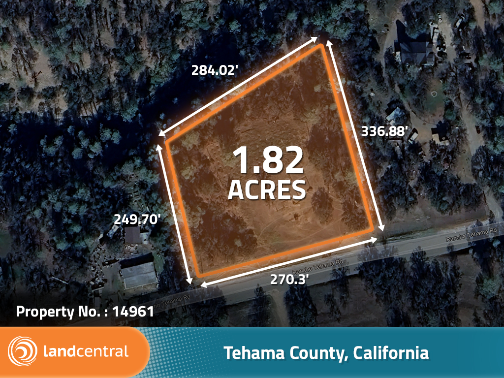 Tranquil Lot in Rancho Tehama, Corning, CA1