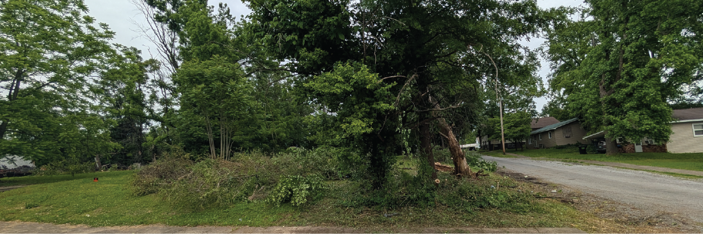 Nice sized corner property in a charming, slow paced town