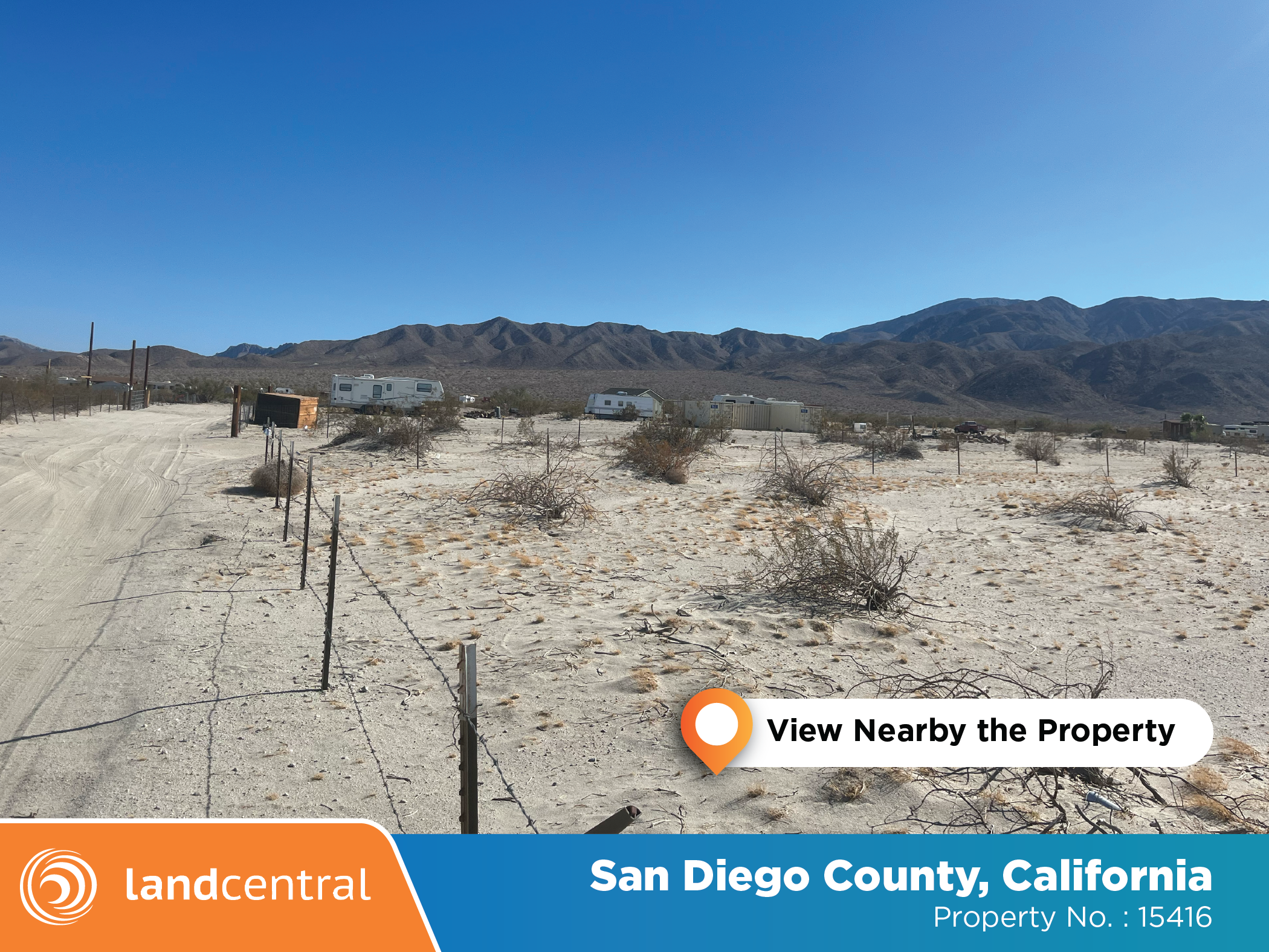 Nice sized lot perfect for a desert getaway and room for all the toys9