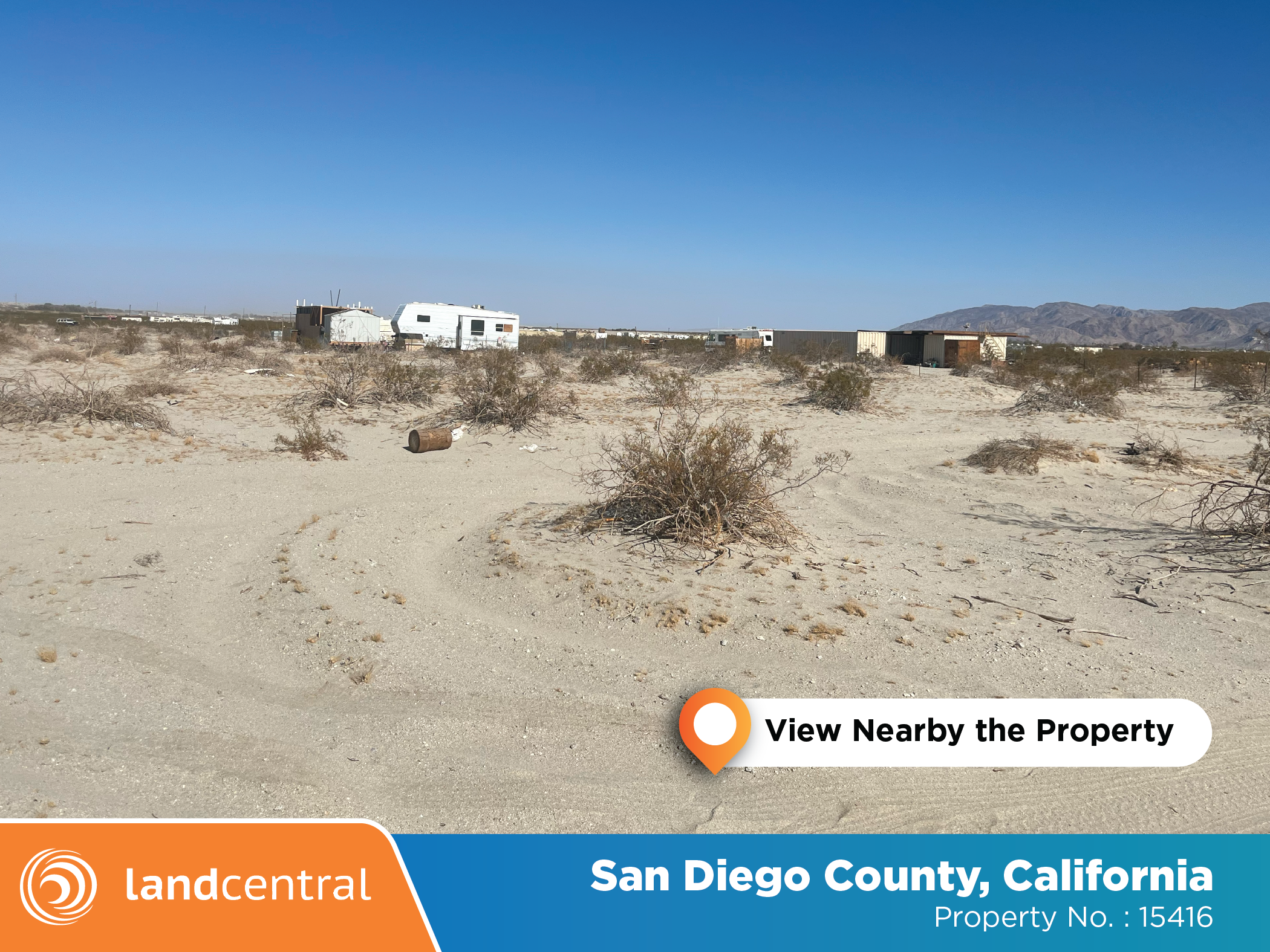 Nice sized lot perfect for a desert getaway and room for all the toys3