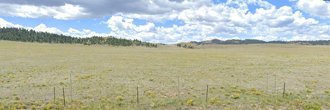 Nearly 5 acres of off the grid paradise awaits you here in Hartsel