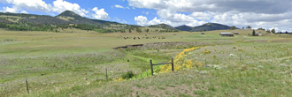 4.5 acres of perfect beauty in the vast open space of central Colorado