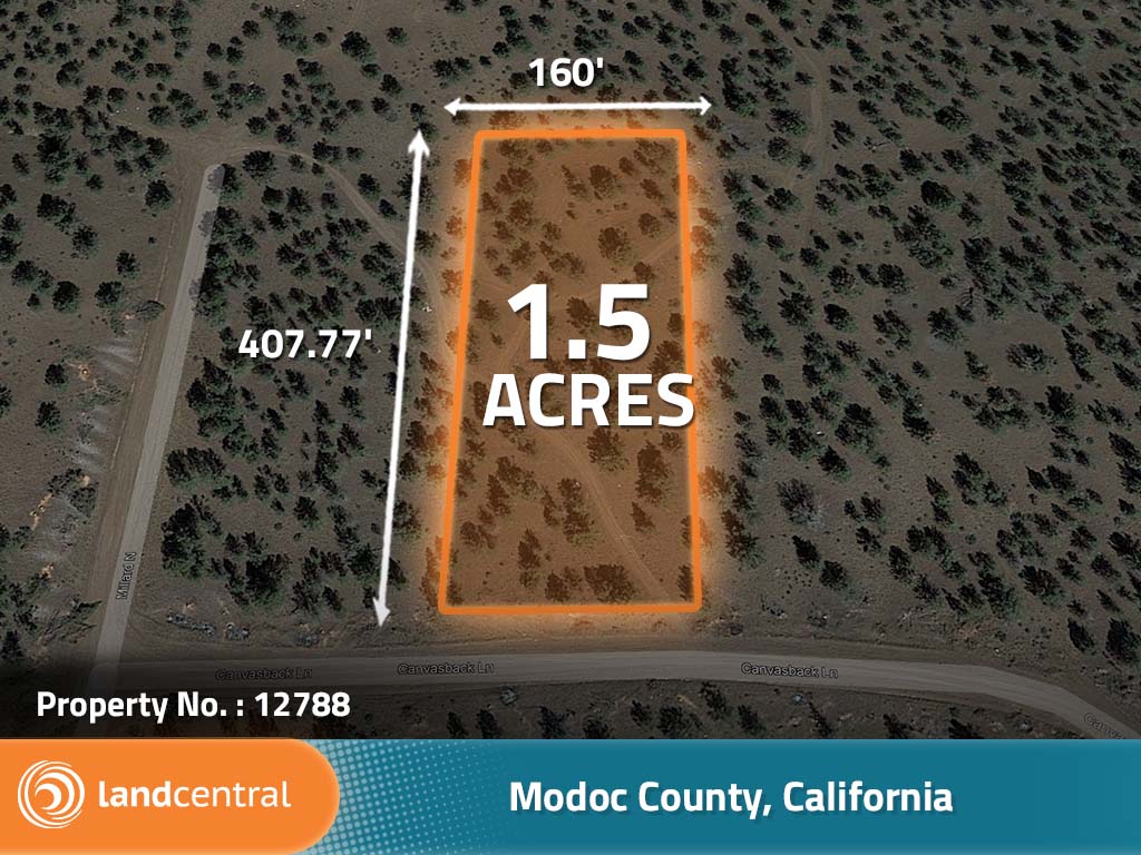An acre and a half close to the Modoc National Forest1