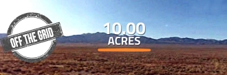 Perfect 10 acre square at the top right corner of Nevada