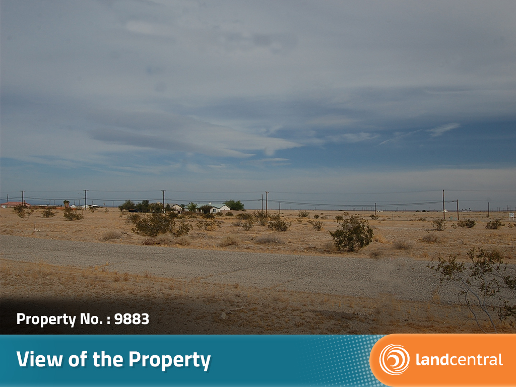 Just under a quarter of an acre of beautiful land near the Salton Sea1