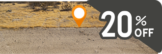 10 acres of amazingly isolated property not far from the city