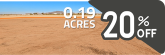 Beautiful lot in a small town about an hour from Phoenix