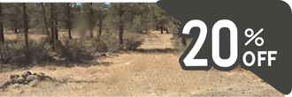 Over an acre and a half of beautiful property amongst the Modoc Forest