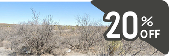 A wonderful 10 acre plot in the gorgeous high desert of Texas