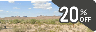 A great lot in a peaceful and serene desert area of Arizona