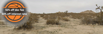 Over two and a half acres in the amazing California desert